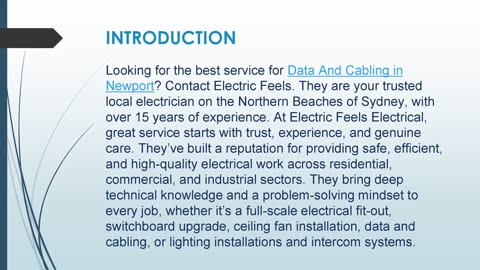 Best service for Data And Cabling in Newport