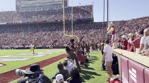 Football Player Injured After Running Into Brick Wall