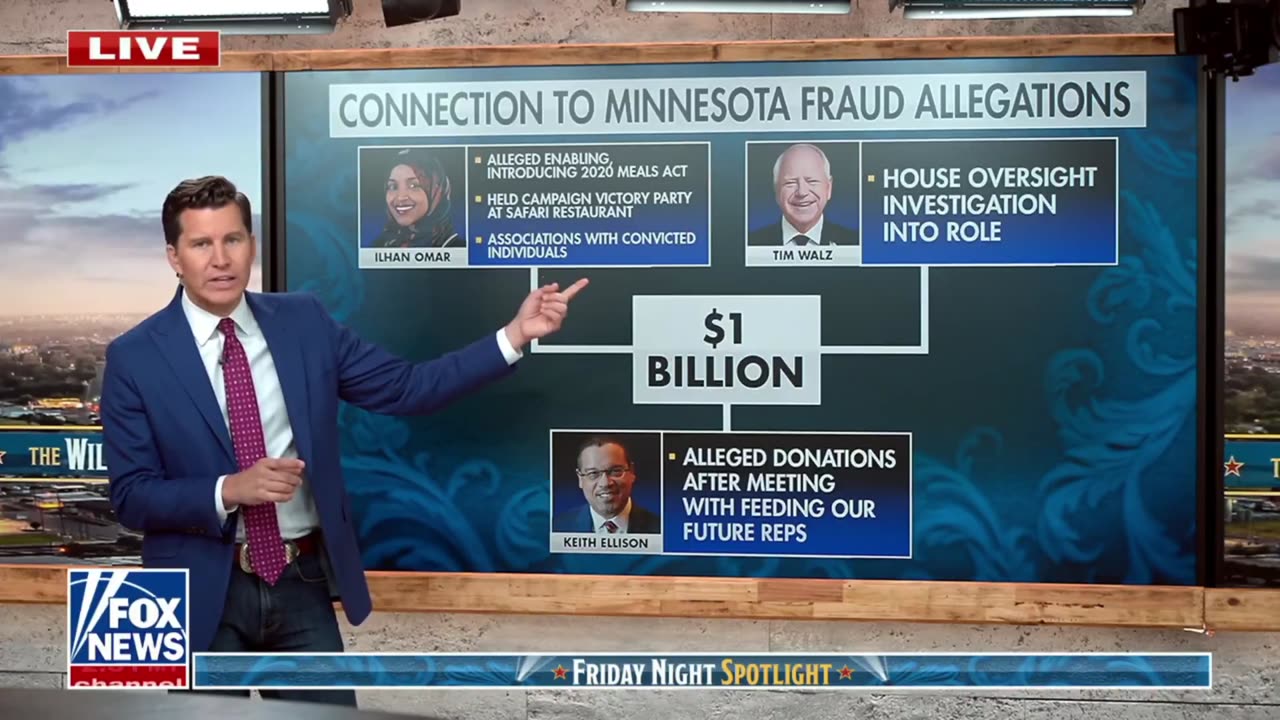 Will Cain just exposed the web of Democrats Ilhan Omar, Tim Walz and AG Keith Ellison