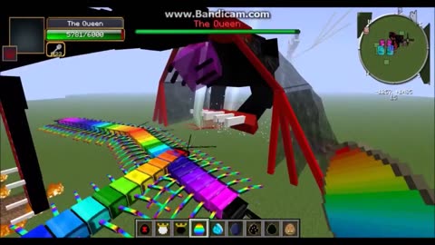 The Queen Vs Other Mobs Orespawn & mythical Creatures