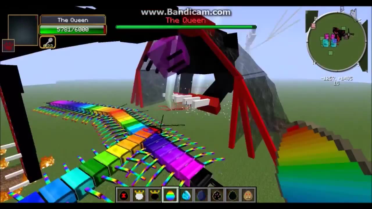 The Queen Vs Other Mobs Orespawn & mythical Creatures