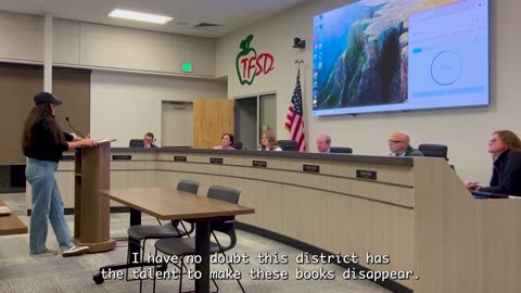 Cierra Clarke TFSD board meeting December 8, 2025