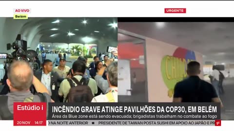 Zjarr i madh shpërthen në Belem të Brazilit, anulohet samiti i OKB-së