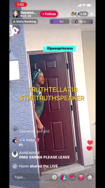 SAVANNA MARIA GARCIA GOES TO MADAM LO HOUSE & LO COMES OUT WITH GUN