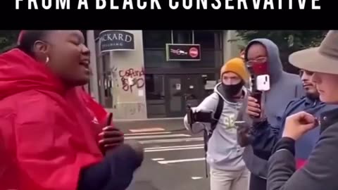 Black lady educates group of sanctimonious democrates