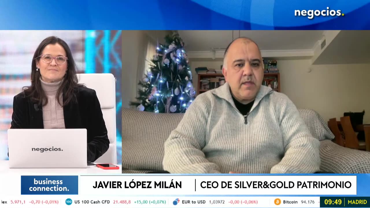 "El oro seguirá siendo el activo refugio, pero viendo las tendencias, hay que compensar con plata"