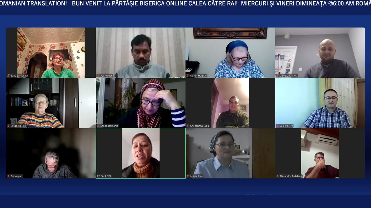 COCA POPA -ISUS IUBIT- CALEA CĂTRE RAI PĂRTĂȘIE FRĂȚEASCĂ #livestream #cantaricrestine #religion