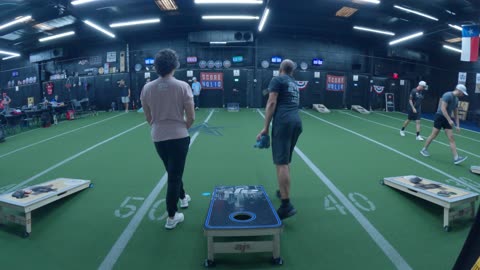 10.18.25 AJ's Sports TCL Cornhole, singles - Match 1
