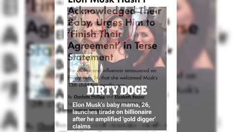 AntonioNightmare News: Elon Musk, The Sigma Male Tech Nerd, is having some Baby Mama Nightmare 💔💀