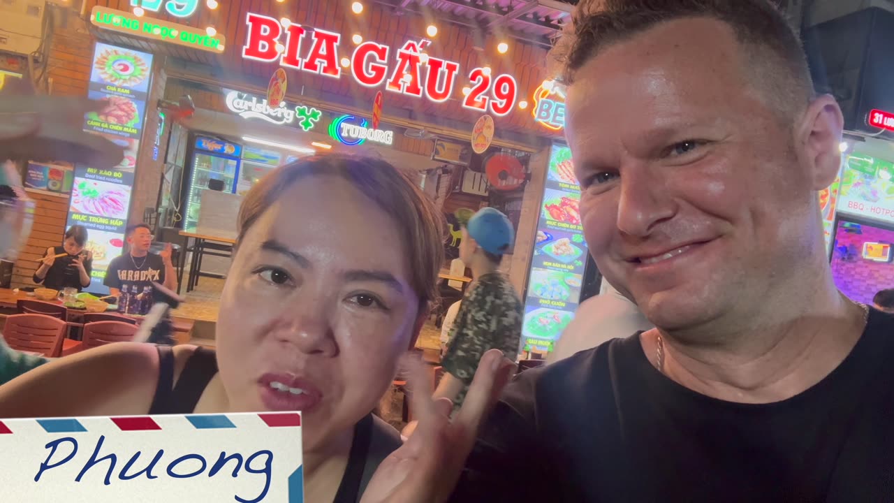 $.39 cent street beer in Hanoi, Vietnam