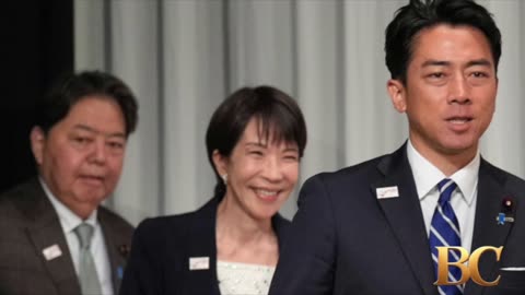 Japan’s governing party is choosing a new leader Saturday to succeed Ishiba