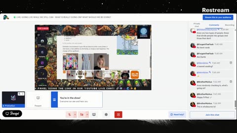 Live with Restream, February 07