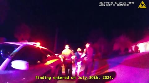 Bodycam DUI Arrest — Young Intoxicated Woman Blames a Truck Accident for Her Swaying
