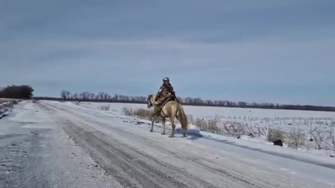 In the era of drone warfare, the Russians have decided to revive the cavalry