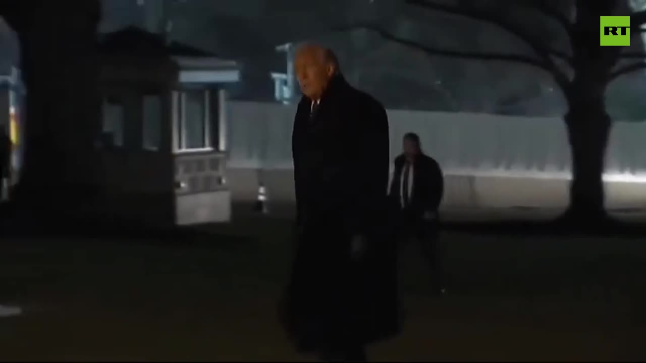 Trump is back at the WHITE HOUSE following his trip to Davos