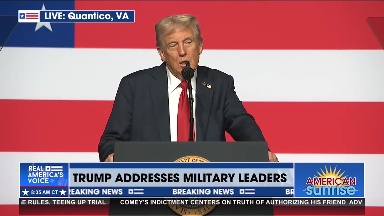 WE WERE A LITTLE THREATENED BY RUSSIA