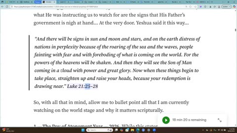 10-1-2025... Where Are We in Biblical Prophecy?