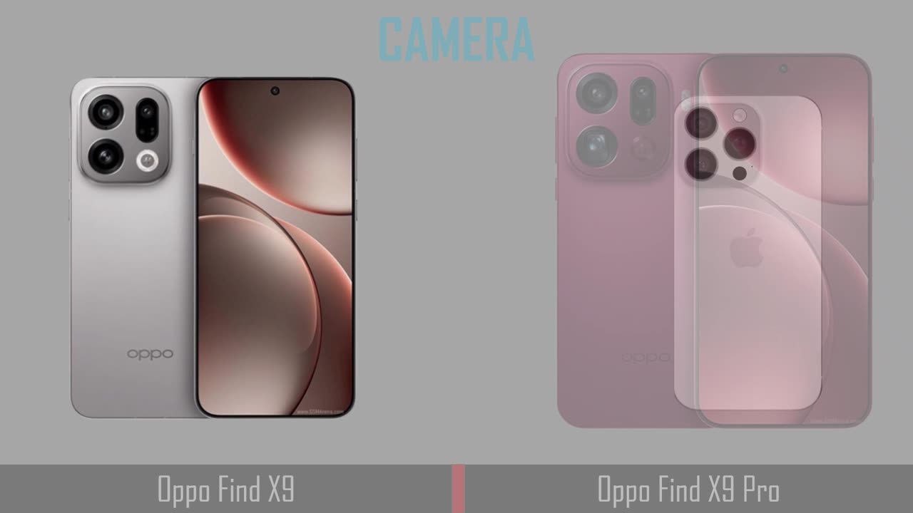 Oppo Find X9 VS Oppo Find X9 Pro | Full Comparison
