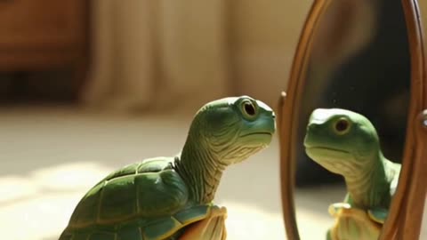 🐢 Adorable Tiny Turtle Moments 🥬 | Cute Turtle Eating & Exploring | Animal Video