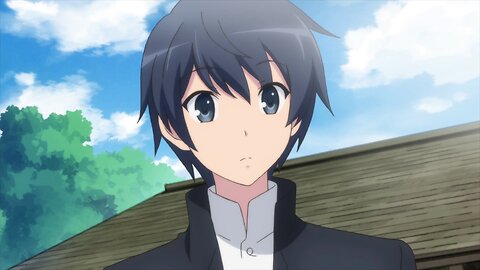 In Another World With My Smartphone - Touya practicing spell stones