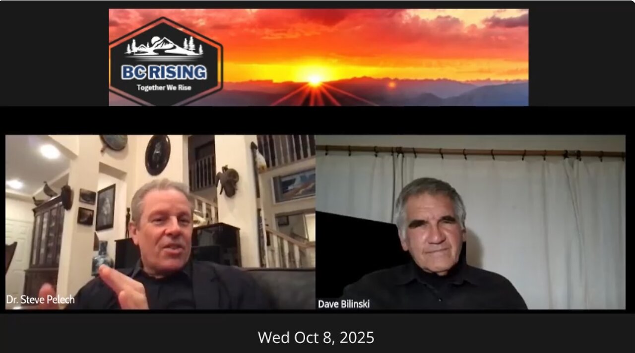 BC Rising - Wed, Oct 8, 2025 - Dave Bilinski, Dr. Steven Pelech, Meghan & Ryan Makowka