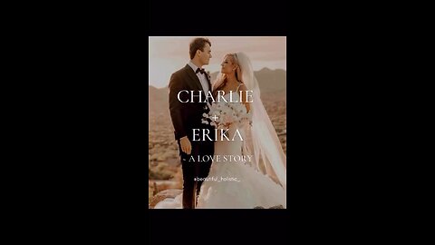 So beautiful…Charlie Kirk and Erika Kirk