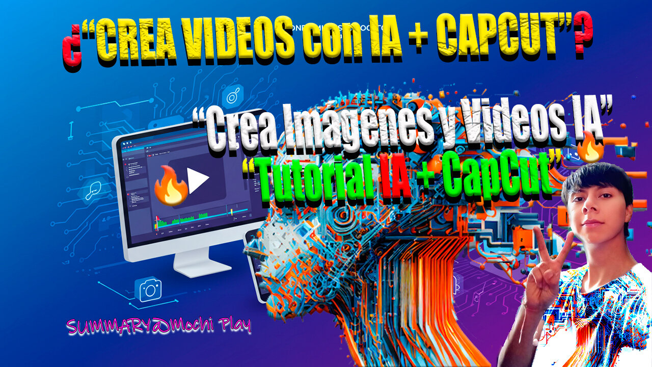 ✨ Crea Imágenes y Videos con IA + Edición en CapCut | Tutorial Paso a Paso