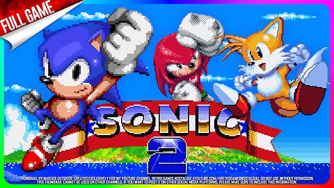 Sonic The Hedgehog 2 [Improvement Patch] (Sega Genesis - US) Longplay (100%)