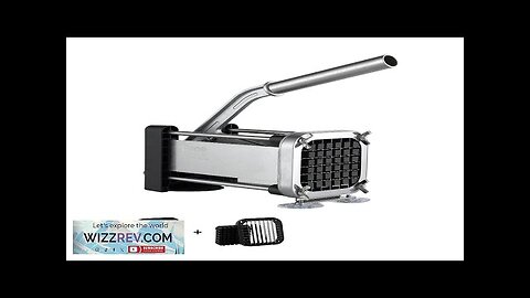 VEVOR French Fry Cutter Stainless Steel Potato Vegetable Slicer Chopper 2 Blades Review