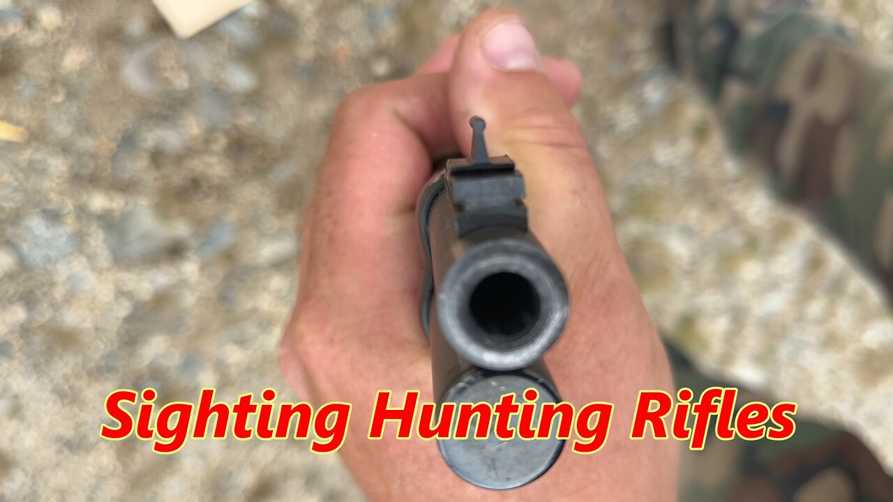 Sighting Rifles & Finding Problems