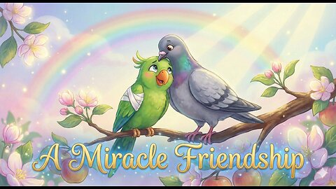 A Miracle Rescue: How a Brave Pigeon Saved a Wounded Friend