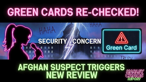 US Orders Green Card Re-Checks After Afghan Terror Suspect Identified