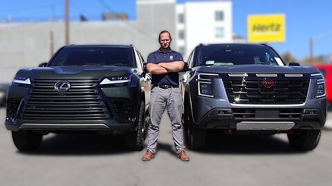 Nissan BEAT Toyota?!? //2026 Armada PRO-4X vs 300 Series Land Cruiser//