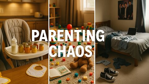 Parenting Chaos: From Baby Food Battles to Teenage Drama