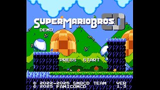 Super Mario Bros. CD Demo v1.3 (PC) Part 1 Grasslands