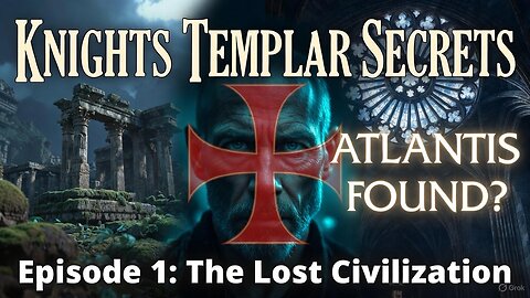 SECRETS OF THE KNIGHTS TEMPLAR: S1E1 - The ATLANTEAN Civilization Found Under Jerusalem? | Grand Master Reveals Lost History