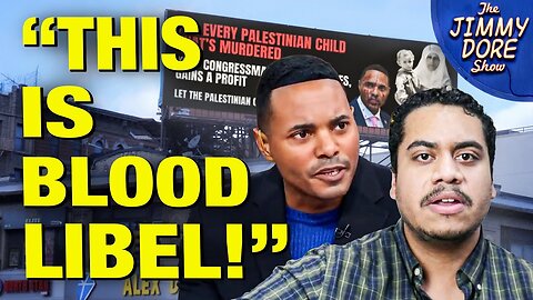 Zionist Ritchie Torres FREAKS OUT - Over Jose Vega’s AI Billboard