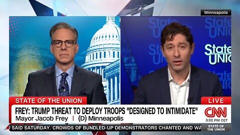 Mayor Frey Claims Trump Is Trying To Intimidate Minneapolis By Preparing 1,500 Troops