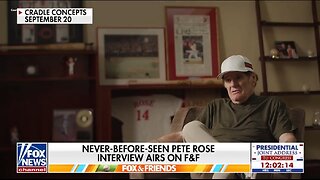 Never Before Seen Pete Rose Interview 10 Days Before His Death