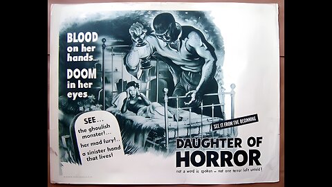 Dementia: Daughter of Horror (1955) - Horror - Psychological Thriller - Cult Movie