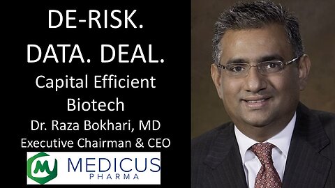 How Medicus Pharma De-Risks Biotech: Phase 2 Proof, Then Strategic Partnering | Dr. Raza Bokhari