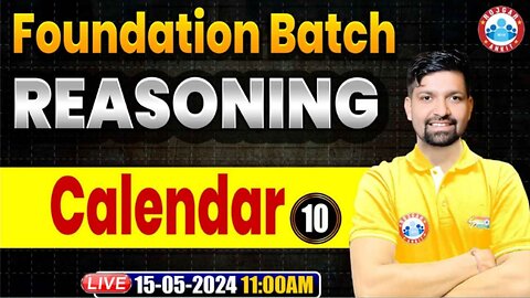 REASONING CLASS, CALENDAR #10