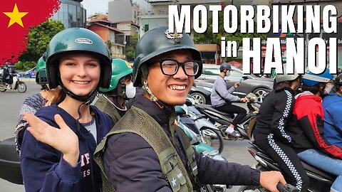 Best way to see HANOI, Vietnam (Motorbike Tour) #hanoi #vietnam