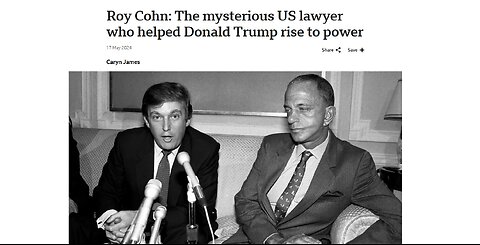 Roy Cohn & the Blackmail Game (@blunts4jesus_)