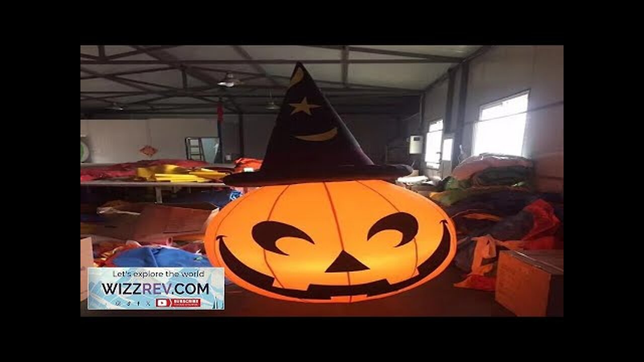 Advertising inflatable halloween pumpkin cartoon Pumpkin model for decoration Review