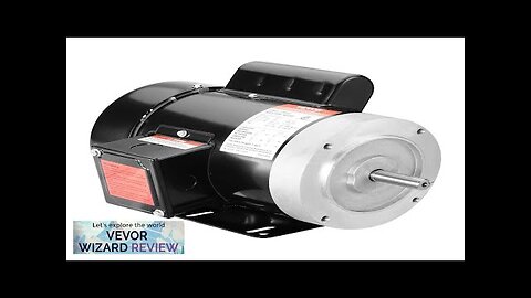 VEVOR 1HP Electric Motor 3450 rpm AC 115V/230V 56C Frame Air Compressor Review