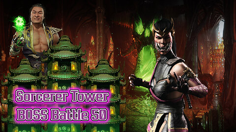 MK Mobile. Sorcerers Tower BOSS Battle 50