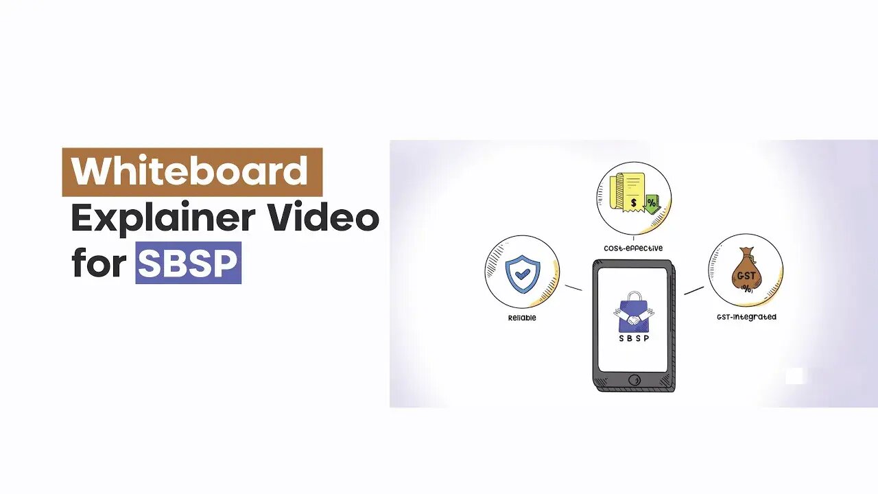 SBSP | Whiteboard Explainer Video by MotionGility