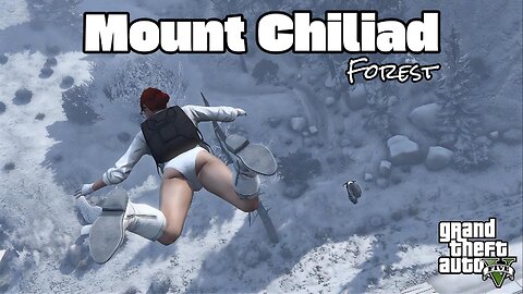 Mount Chiliad’s Forest Draped in Snow | GTA V Cinematic Escape