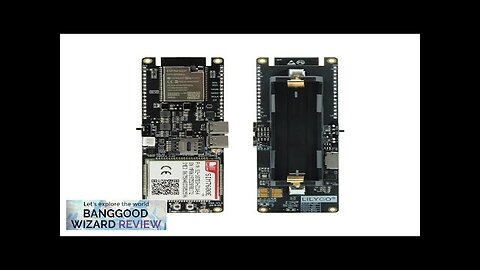 LILYGO® TTGO T-SIM7600E-H ESP32 LTE Cat4/1 4G SIM7600G-H R2 Module ESP32-WROVER WiFi Review